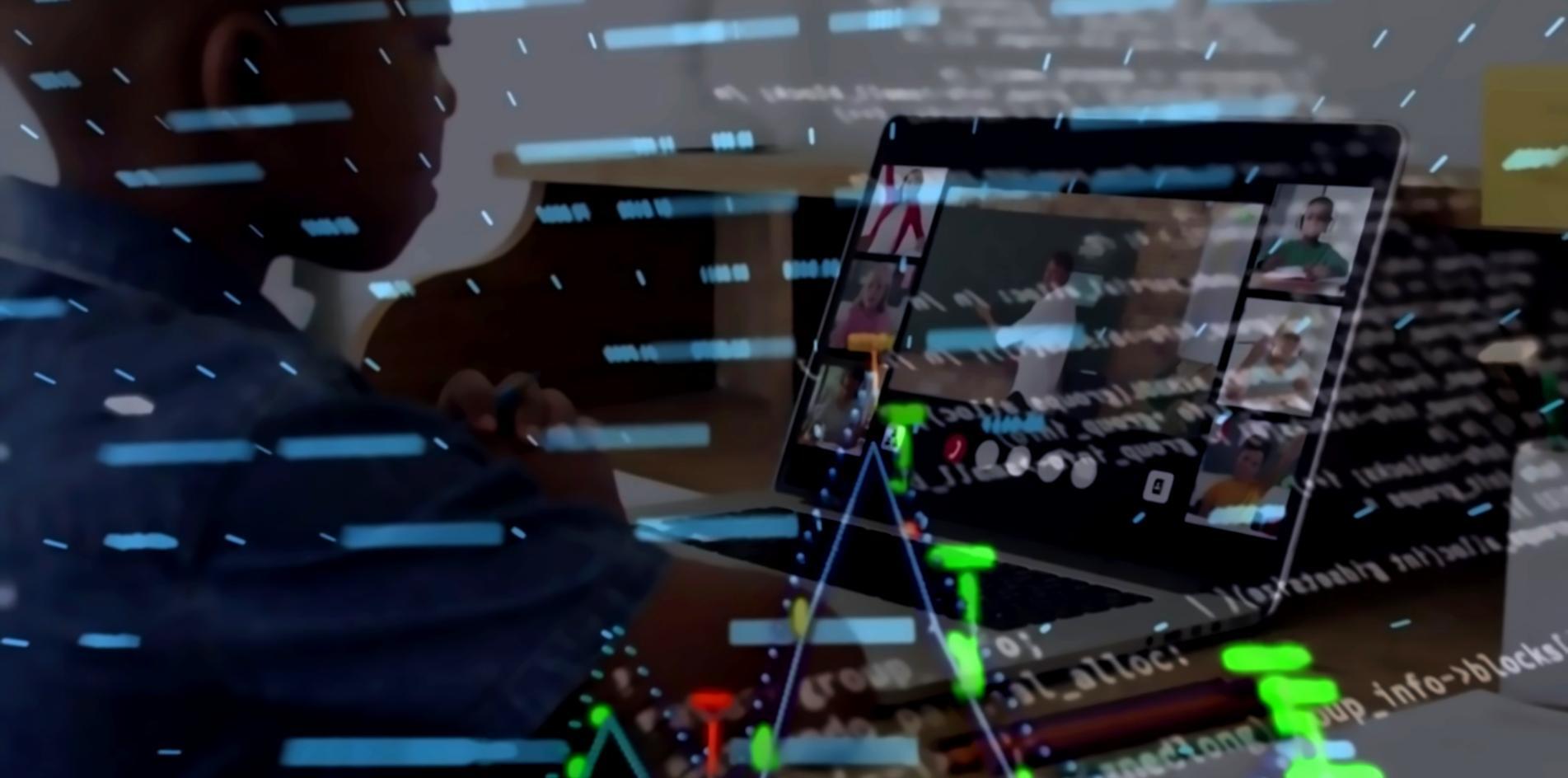 Detailansicht einer VR-Trainingsstation mit moderner Hardware und ergonomischem Setup für längere Lernsessions