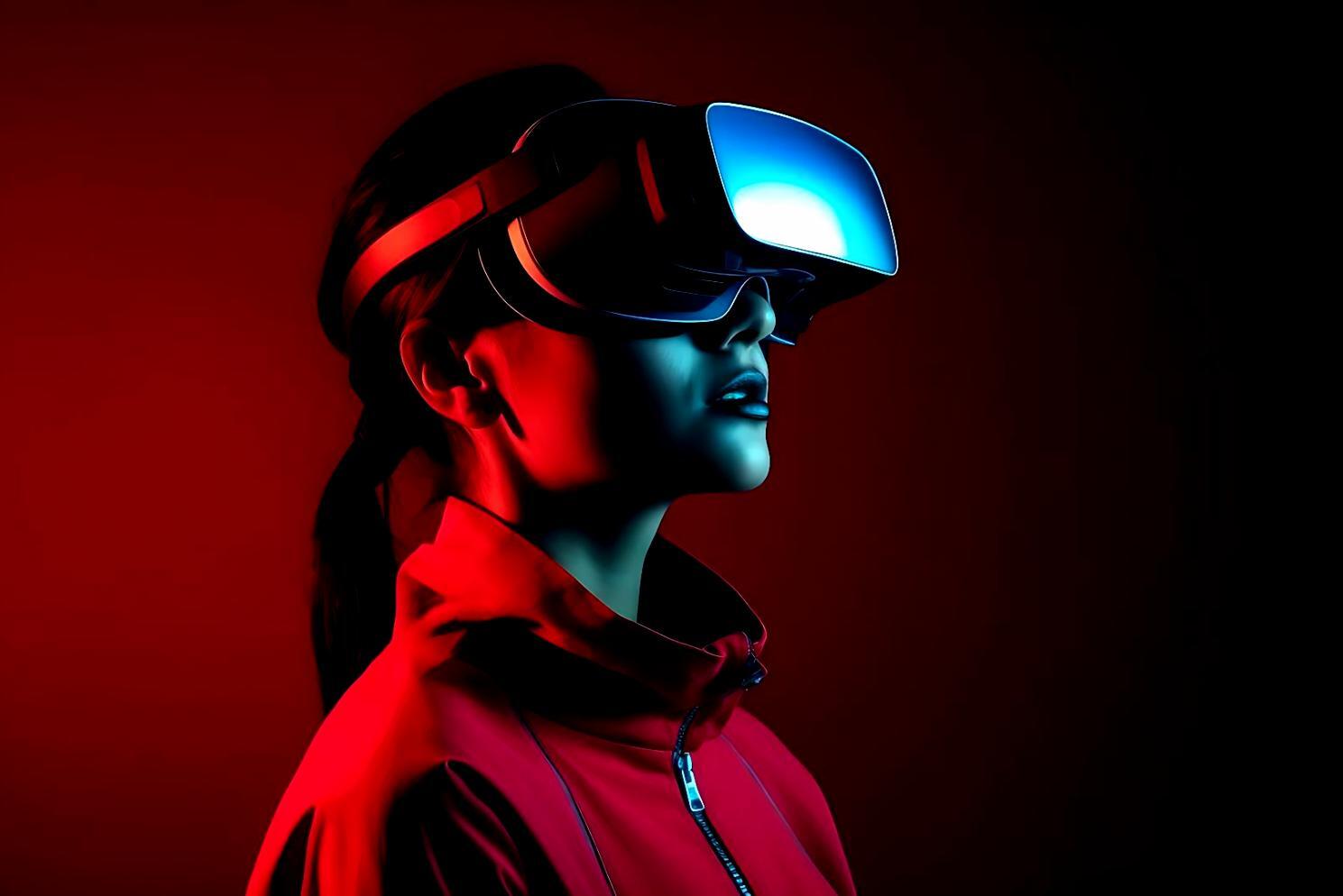 Teilnehmer arbeitet an virtueller Industrieanlage mit detaillierter Steuerungseinheit